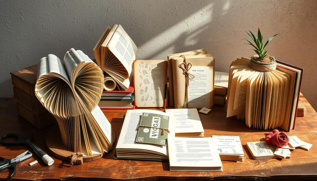 DIY book gifts projects